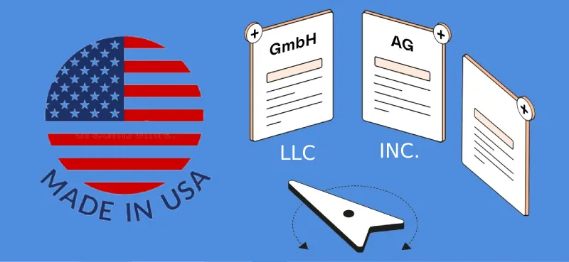 USA company type LLC or INC.