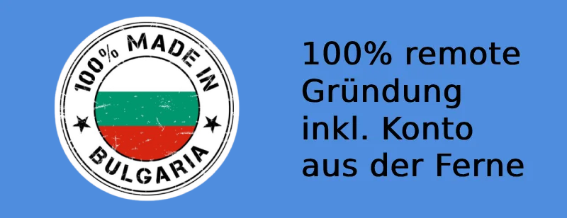 Bulgarien online Firma gründen
