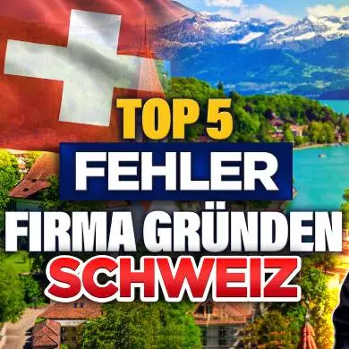 TOP 5 Nachteile: Firma gründen in der Schweiz